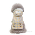 New Comfortable Plaid Coat Winter Dog Clothes